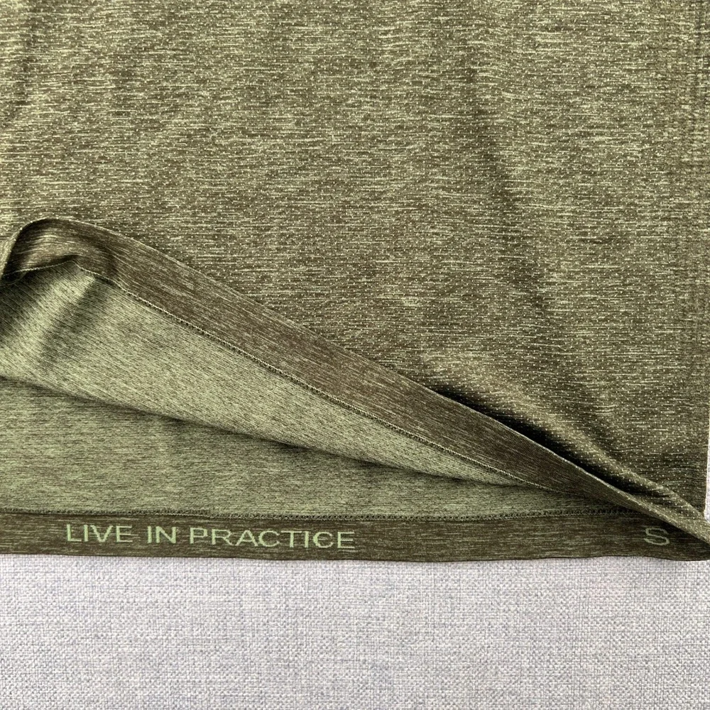 Lululemon Metal Vent Tech 2.0 Long Sleeve Shirt Men Small Olive Green Active Gym